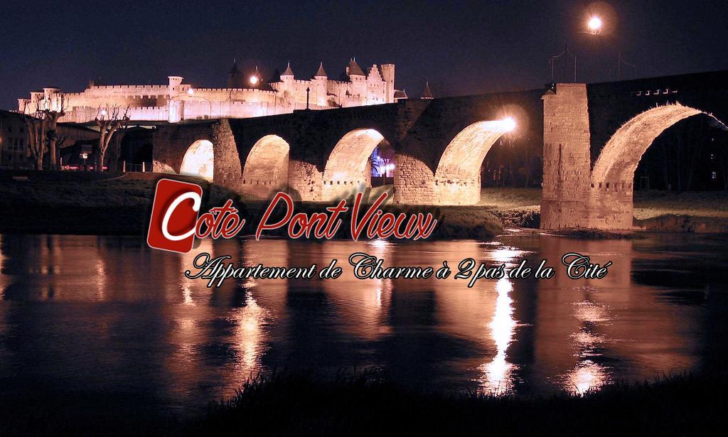 Appartements Cote Pont Vieux-Self Check-In Carcassonne Eksteriør billede